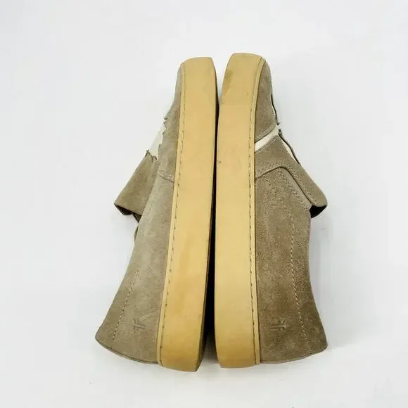 Frye Suede Floral Slip On Sneakers - Picture 3 of 6